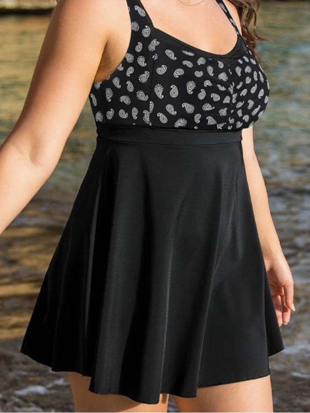 NWT Septangle Swim Dress